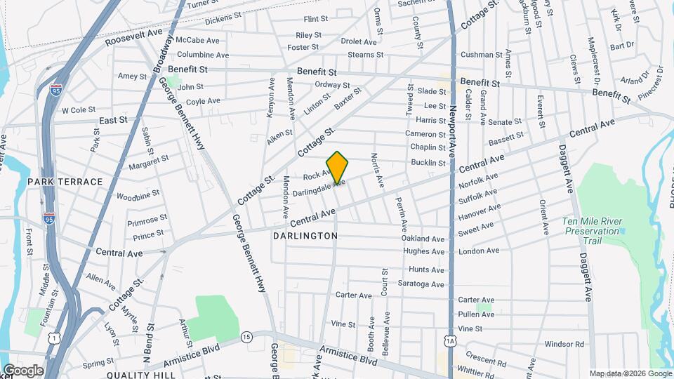 29 Willard St Map and Location Details