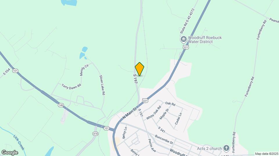 1004 Old Spartanburg Hwy Map and Location Details