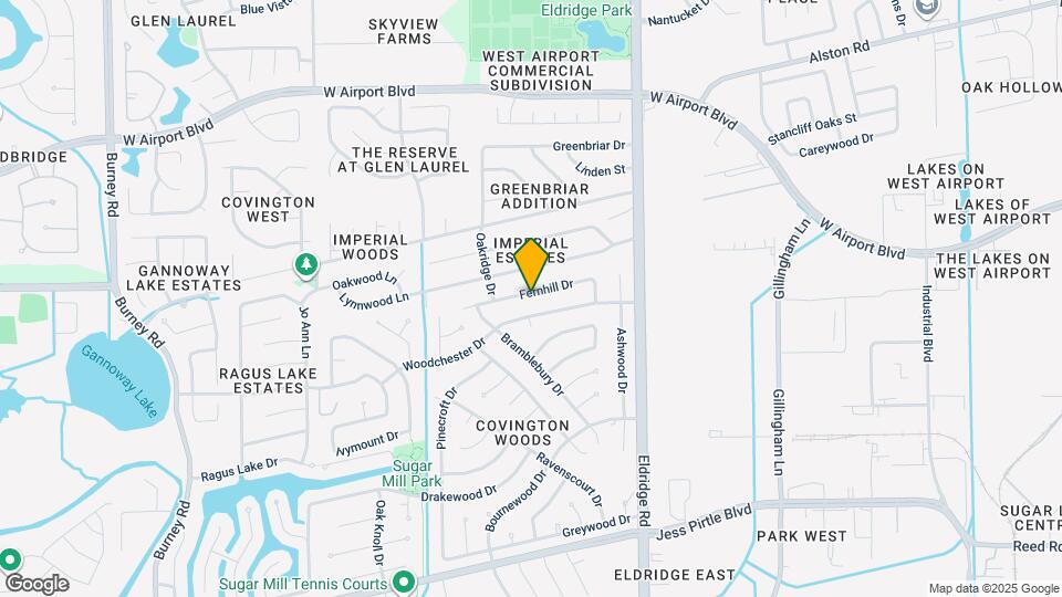 13611 Fernhill Dr Map and Location Details