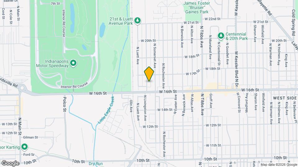 1621 N Livingston Ave Map and Location Details