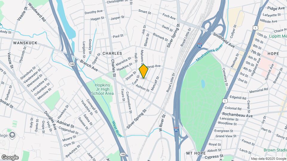 136 Chatham St Mapa y Detalles de la Ubicación