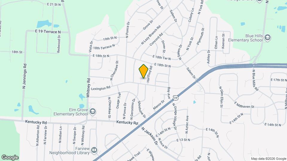 1603 Concord Ct Map and Location Details