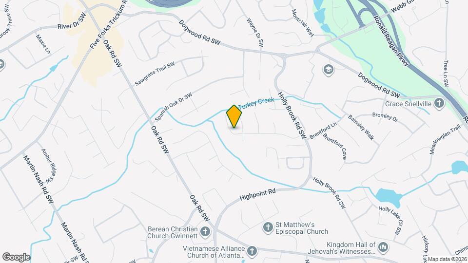 2861 Hadrian Dr SW Map and Location Details