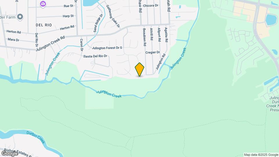 12968 Julington Ridge Dr E Map and Location Details
