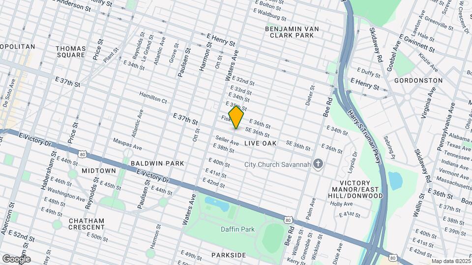 1200 E 37th St Mapa y Detalles de la Ubicación