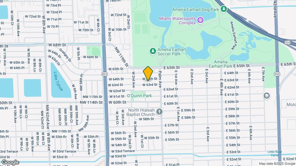 91 W 63rd St Map and Location Details