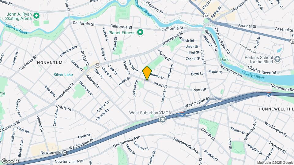 133 Waban St Map and Location Details