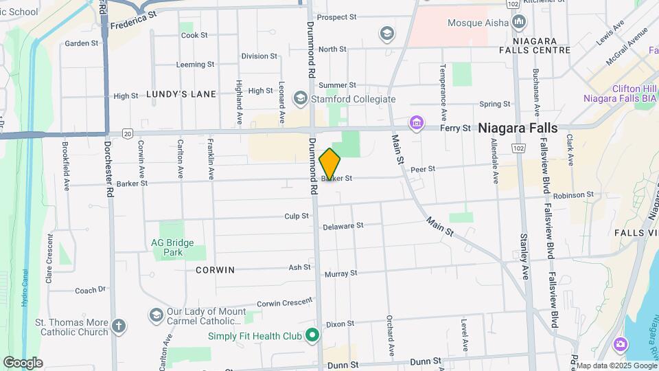 6156 Barker St Mapa y Detalles de la Ubicación