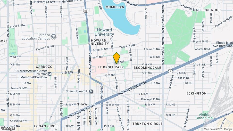 345 Oakdale Pl NW Map and Location Details