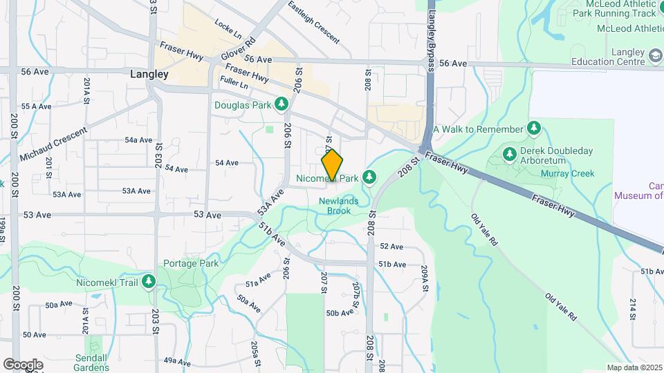 Creek Park Townhomes Map and Location Details