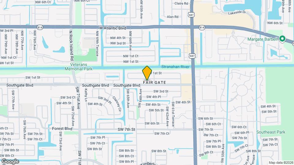 6319 Southgate Blvd Map and Location Details