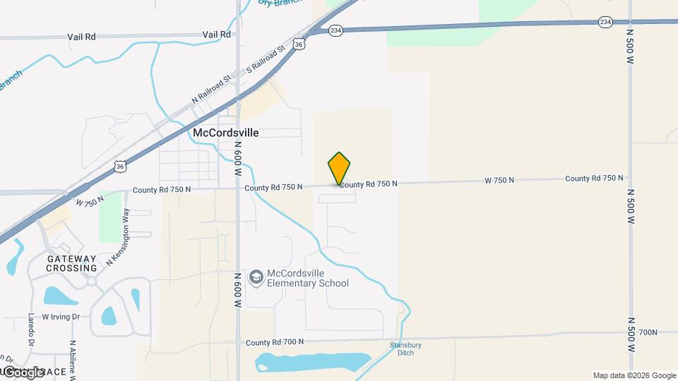 5743 W 750 N Map and Location Details