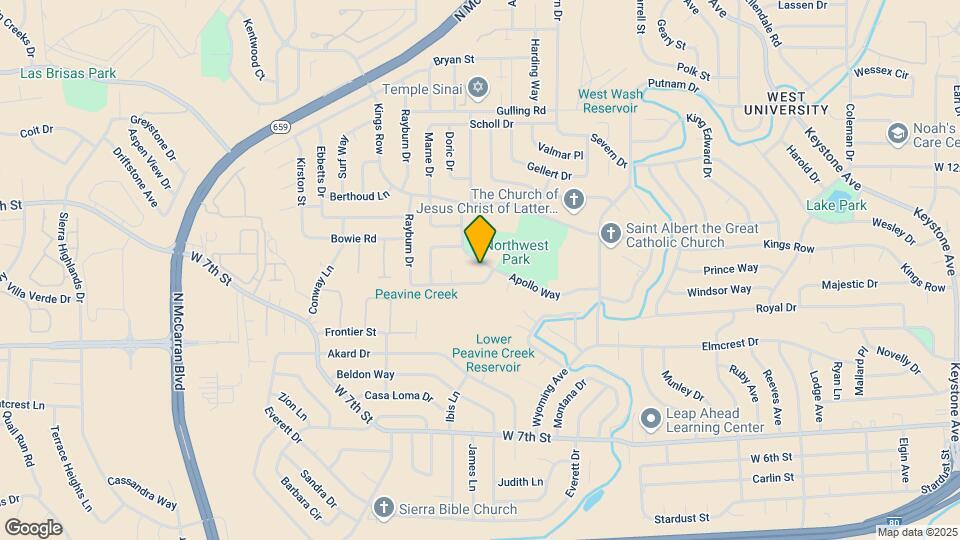 2910 Apollo Way Map and Location Details