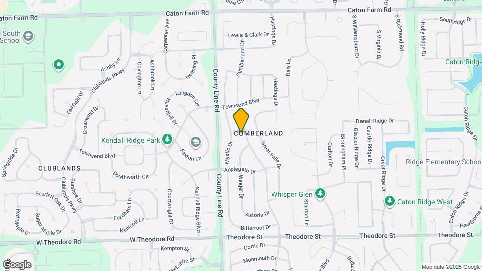 1919 Cumberland Dr Map and Location Details