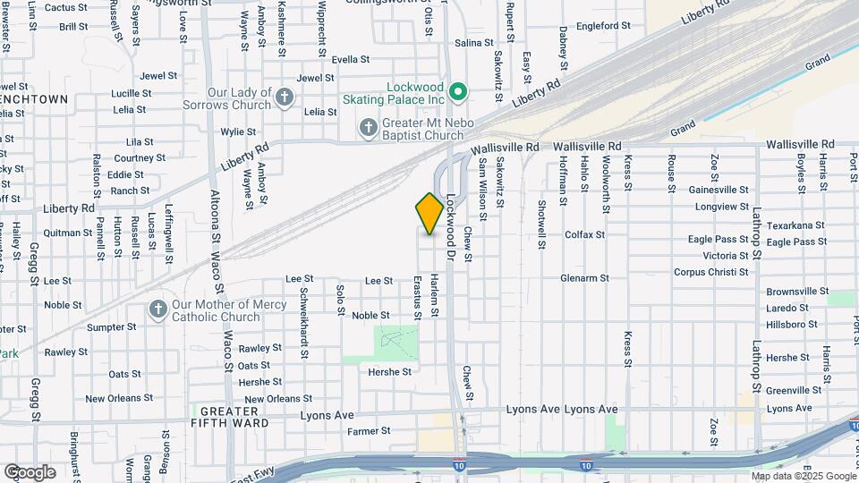 2413 Harlem St Map and Location Details