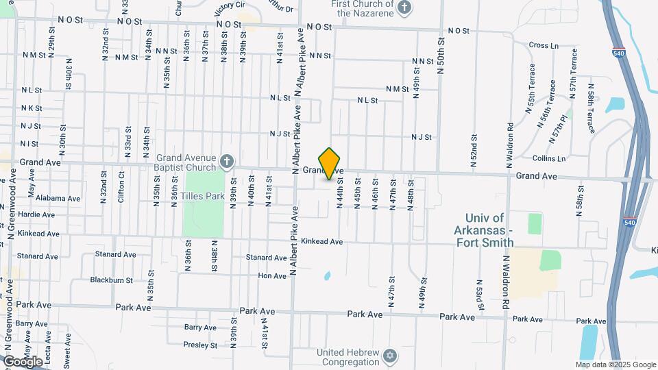 4321 Tilles Ave Map and Location Details