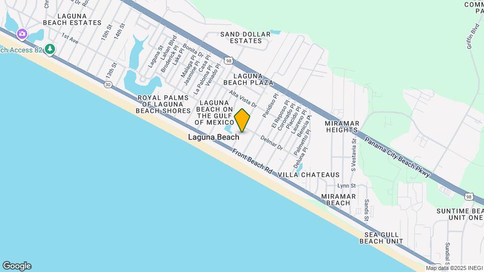 118 E Lakeshore Dr, Unit B Map and Location Details