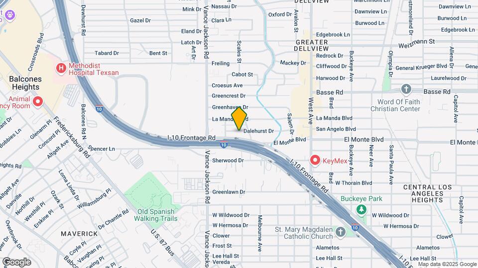 220 Dalehurst Dr Map and Location Details