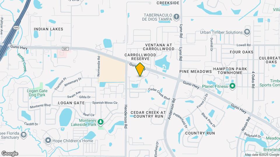 12738 Wood Trail Blvd Map and Location Details