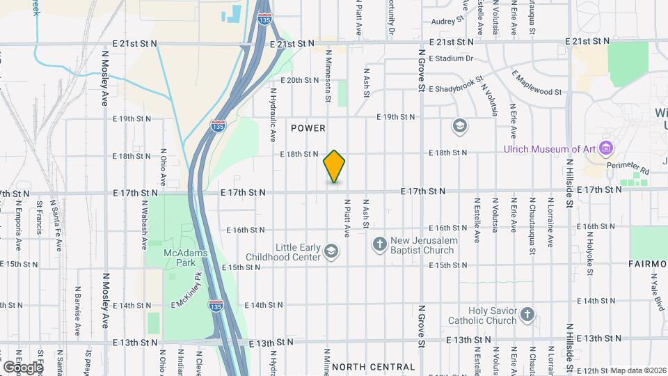 2002 E 17th St N Map and Location Details