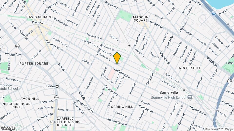 112 Hudson St, Unit 3 Map and Location Details