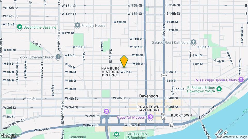 520 W 7th St Map and Location Details