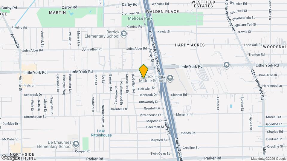 805 Parkstone Dr Map and Location Details
