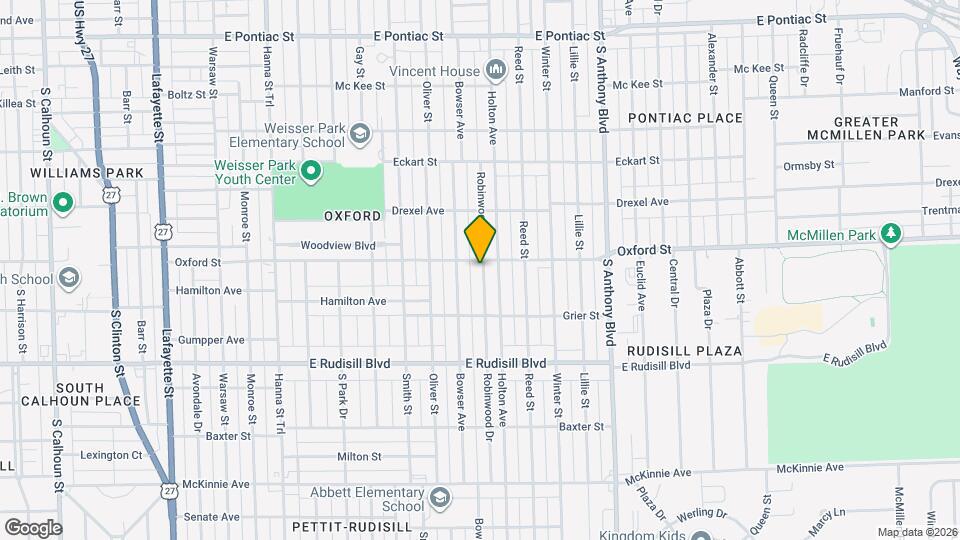 3510 Robinwood Dr Map and Location Details