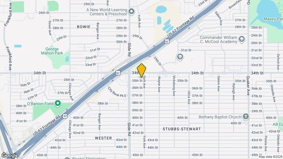 5106 35th St Map and Location Details
