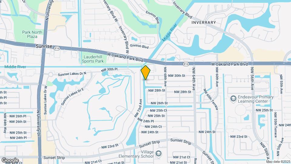 2925 NW 69th Ave Map and Location Details