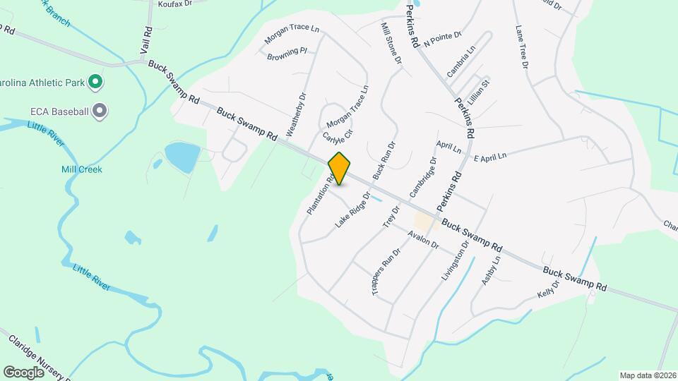 107 Roundtree Ln Map and Location Details