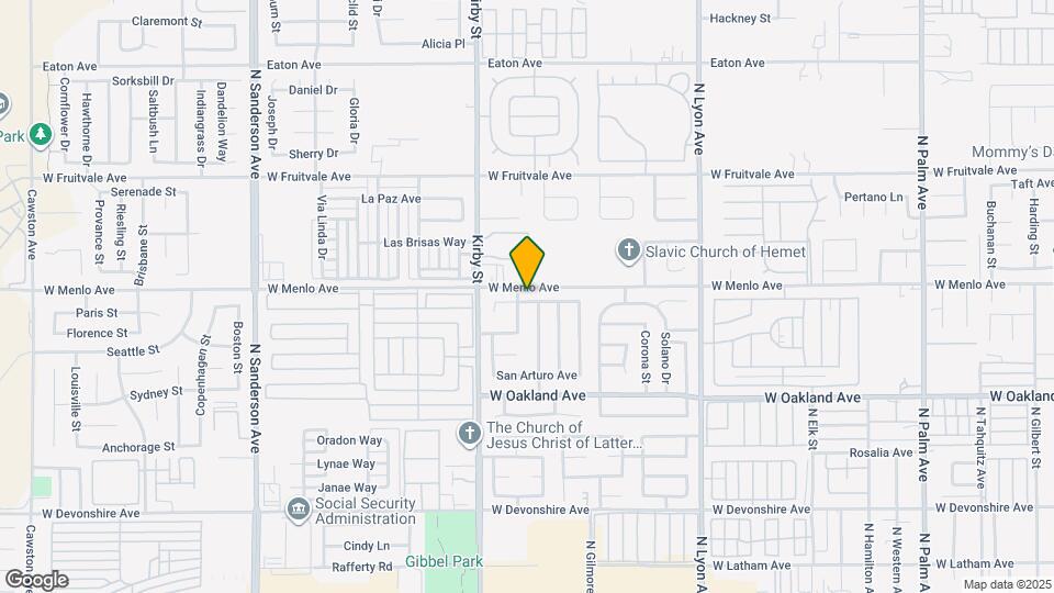 2328 San Padre Ave Map and Location Details