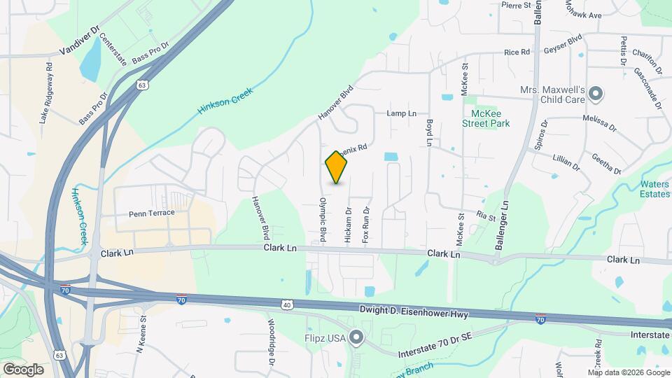 4005 Danbury Ct Map and Location Details