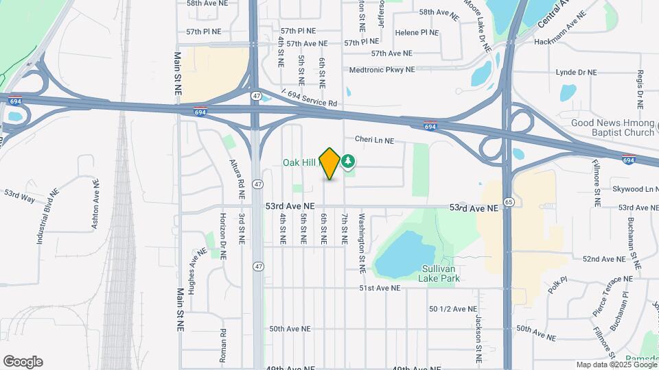 5335 6th St NE Map and Location Details