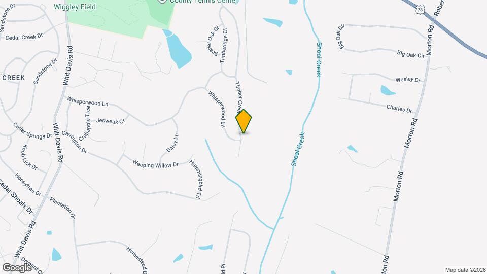 411 Timber Creek Dr Map and Location Details