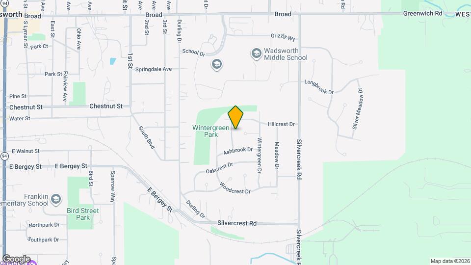 411 Treeview Dr Map and Location Details