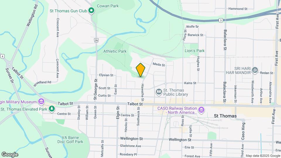 52 Hiawatha St Map and Location Details