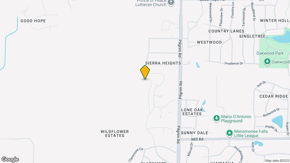 N76-W14535 Market Dr Mapa y Detalles de la Ubicación