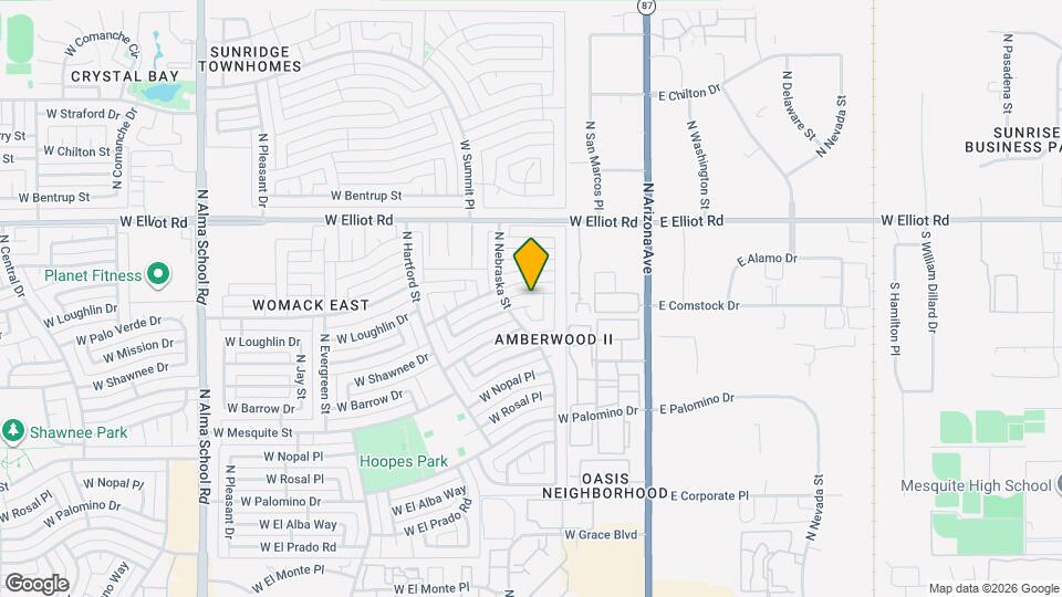 302 W Shawnee Dr Map and Location Details