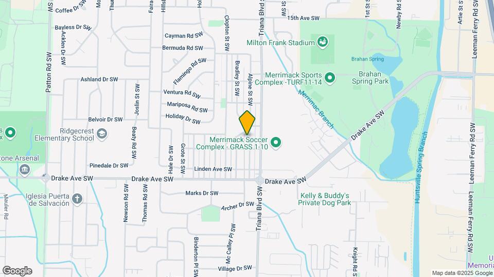3508 Alpine St SW Map and Location Details