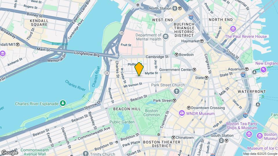 60 Pinckney St Mapa y Detalles de la Ubicación