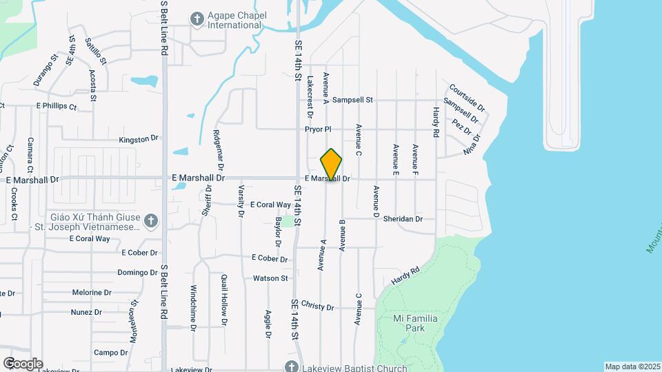 1806 Avenue A Mapa y Detalles de la Ubicación