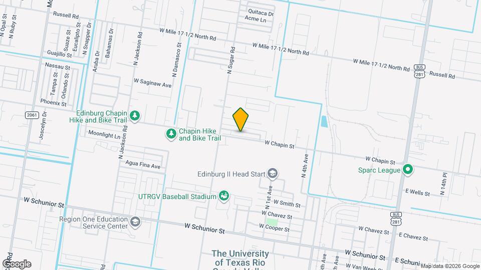 1408 W Prosperity Dr, Unit D Map and Location Details
