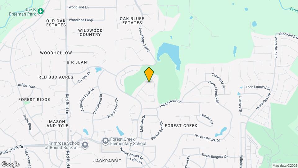 2527 Crenshaw Dr Map and Location Details
