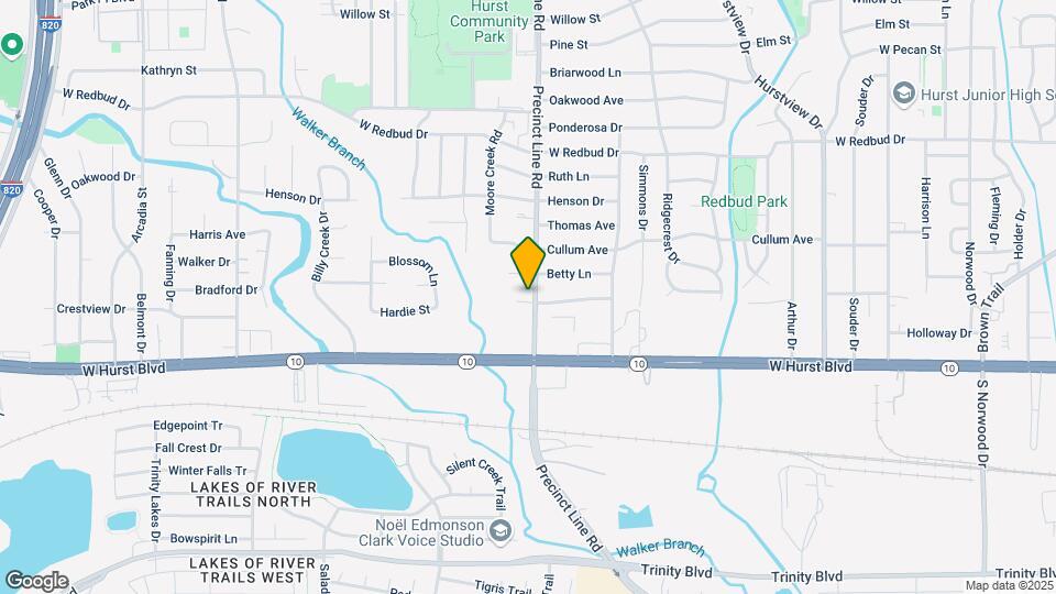 800 Treadwell Ct Map and Location Details