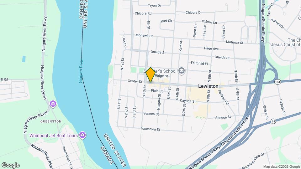 417 Center St Map and Location Details