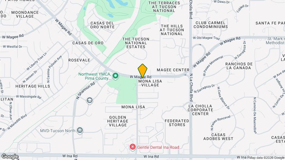 2424 W Vía Di Silvio Map and Location Details