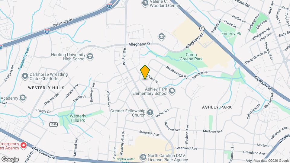 2219 Kern St Map and Location Details