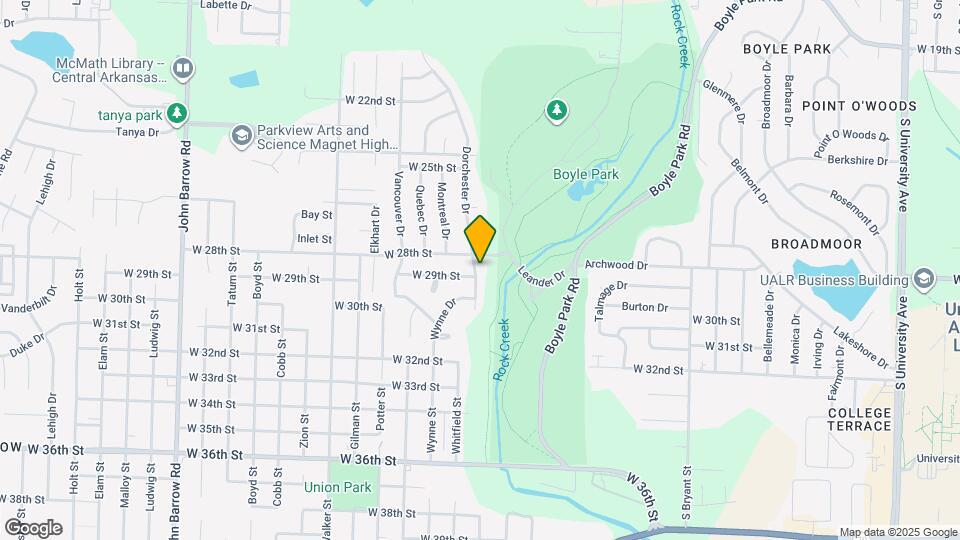 2813 Dorchester Dr Map and Location Details