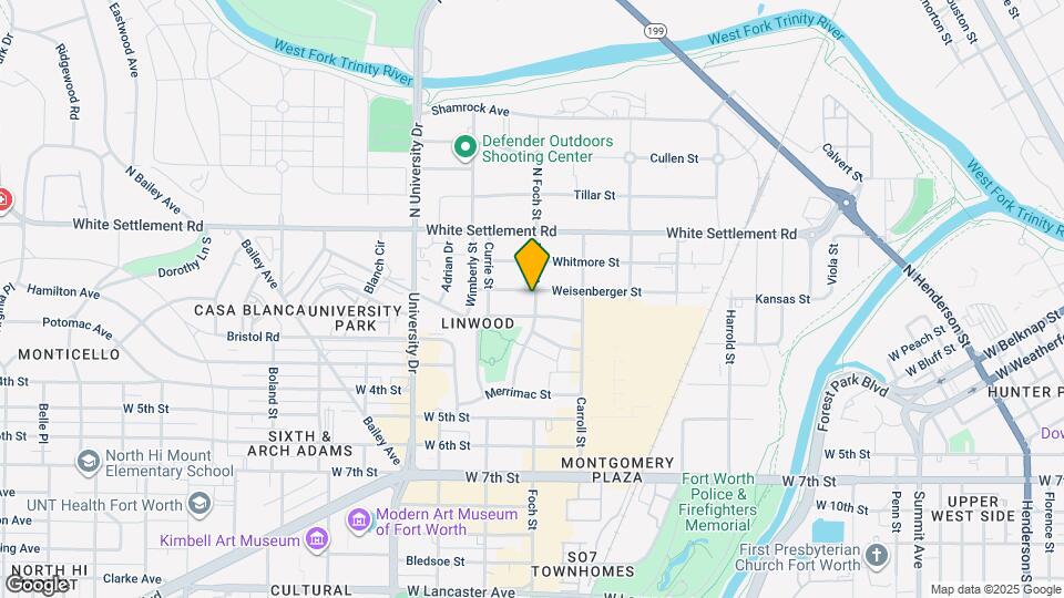 2801 Weisenberger St Map and Location Details